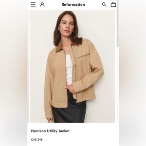 Reformation Harrison Utility Jacket